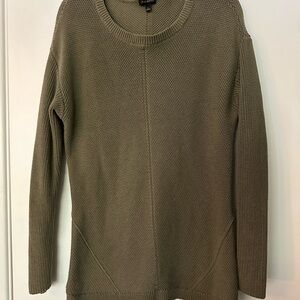 Talbots Olive Crew Neck Sweater